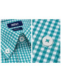 Camisa Cuadrille Manga Larga (Cuadro Mediano)