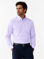 Camisa Diagonal Manga Larga