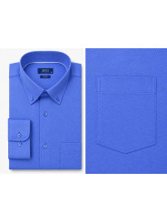 Camisa Diagonal Manga Larga
