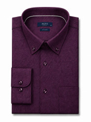 Camisa Diagonal Manga Larga