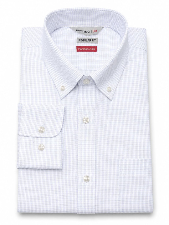 Camisa Fantasia Cuadro Clásico M/L