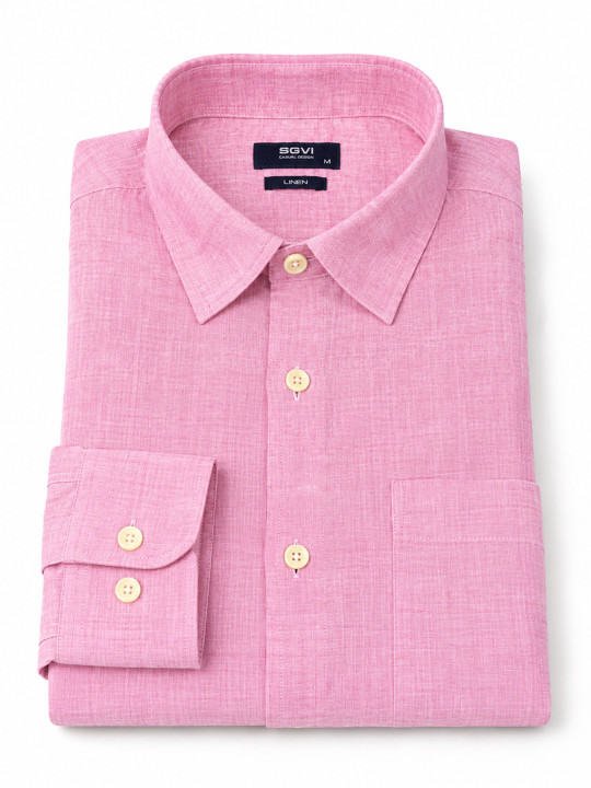 Camisa Lino M/L