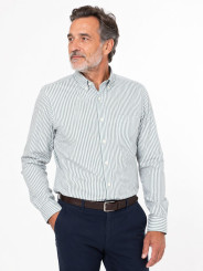 Camisa Oxford Listada
