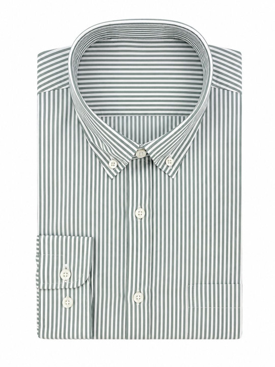 Camisa Oxford Listada