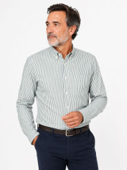 Camisa Oxford Listada