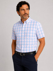 Camisa Cuadros Premium M/C