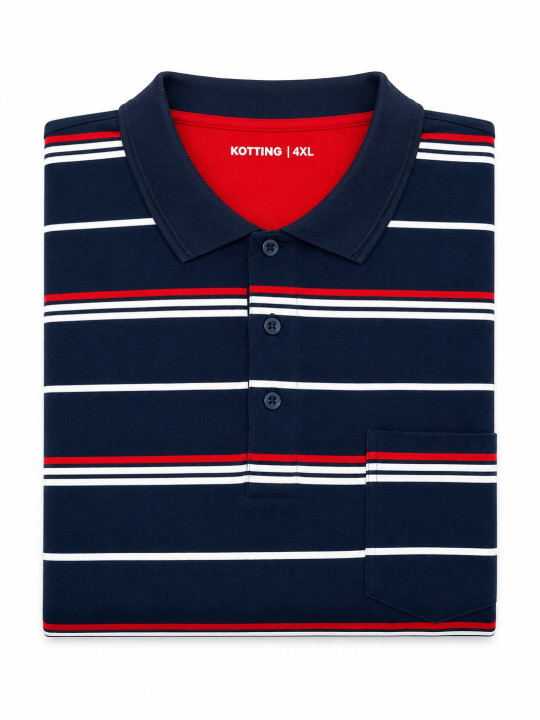 Polera Pique Listada