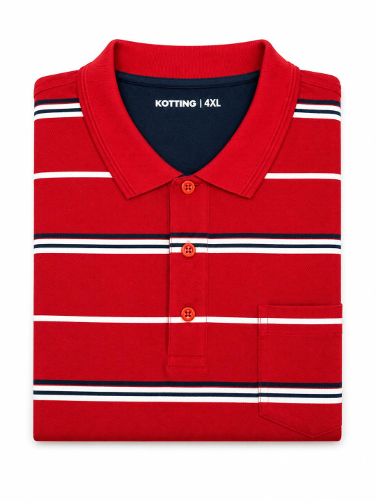 Polera Pique Listada