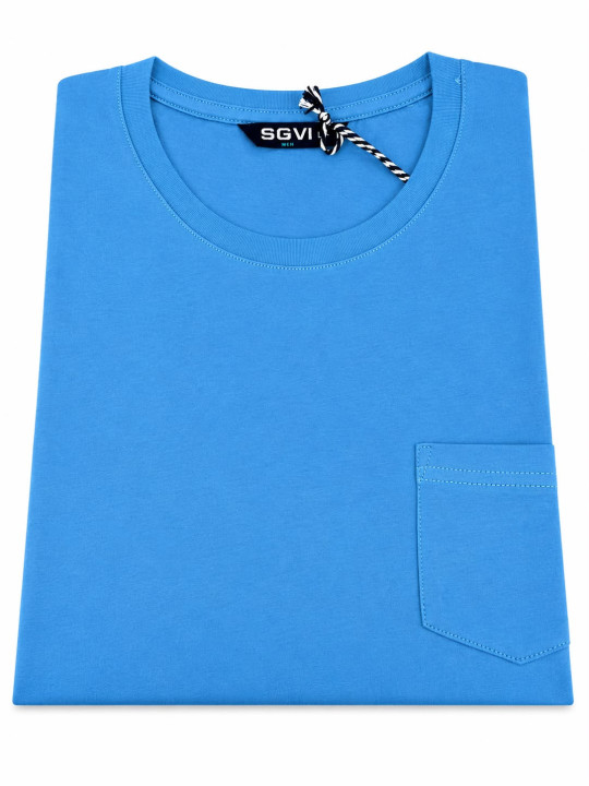 Polera Polo Lisa con Bolsillo