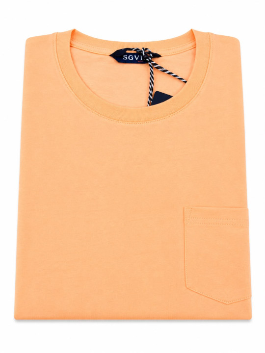 Polera Polo Lisa con Bolsillo