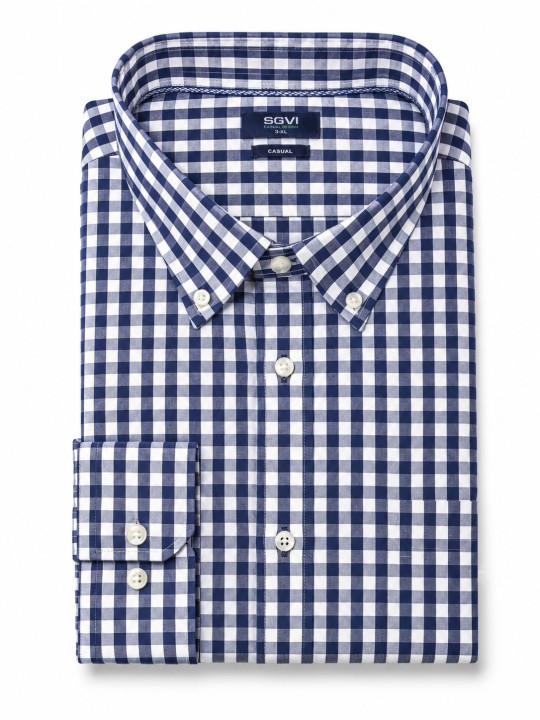 Camisa Cuadrille Manga Larga