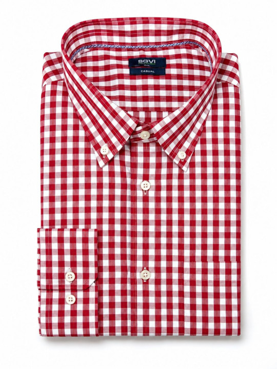 Camisa Cuadrille Manga Larga