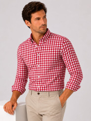 Camisa Cuadrille Manga Larga