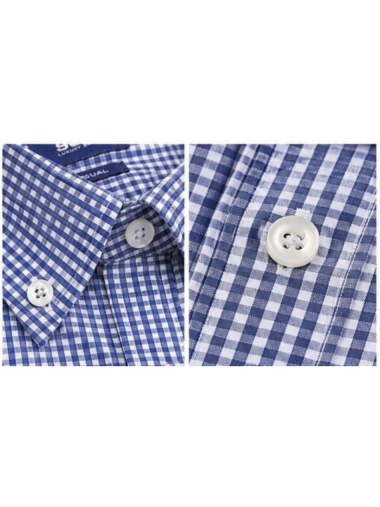 Camisa Cuadrille Manga Larga (Cuadro Mediano)