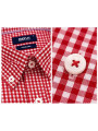 Camisa Cuadrille Manga Larga (Cuadro Mediano)